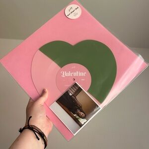 Laufey Valentine Matcha Strawberry Heart Vinyl Record Lover Girl NEW
